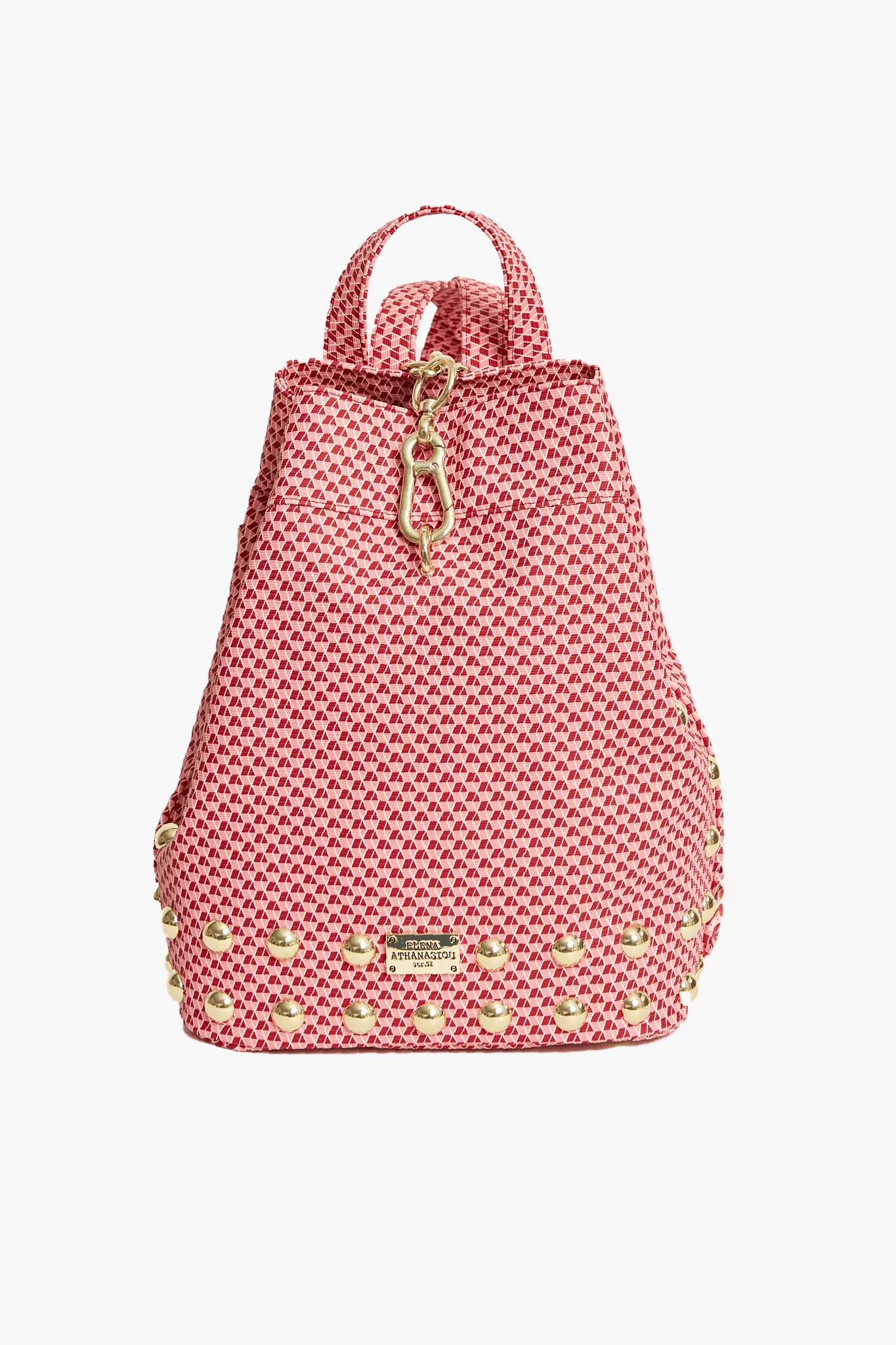 Black N' Metal Cube Backpack Γυναικείο Ρόζ - Image 1
