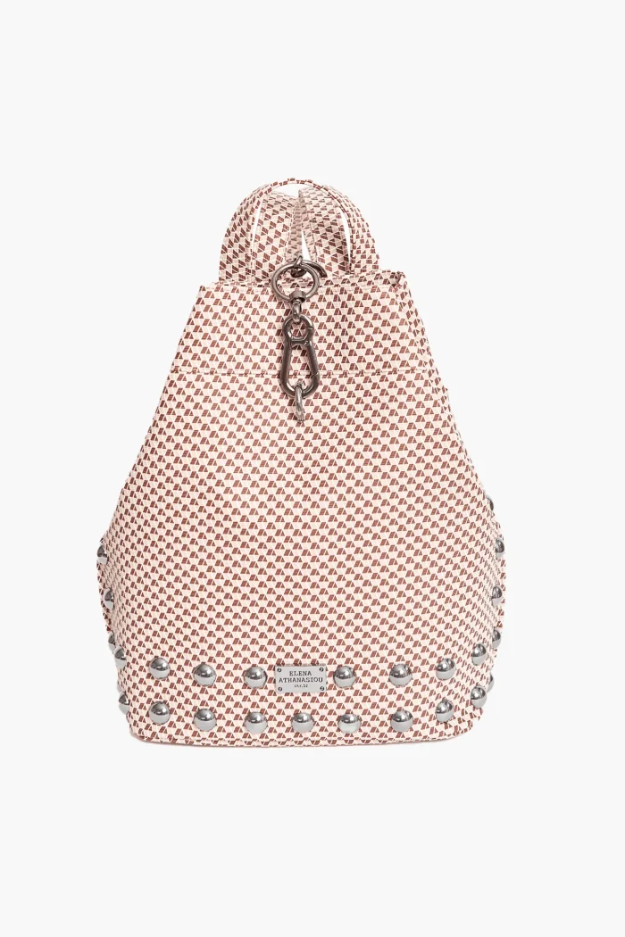 Black N' Metal Cube Backpack Γυναικείο Καφέ - Image 2