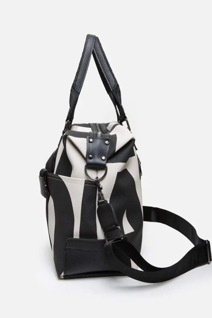 Weekend Hype Ea Logo Τσάντα Χειρος Μπεζ Xl - Image 3