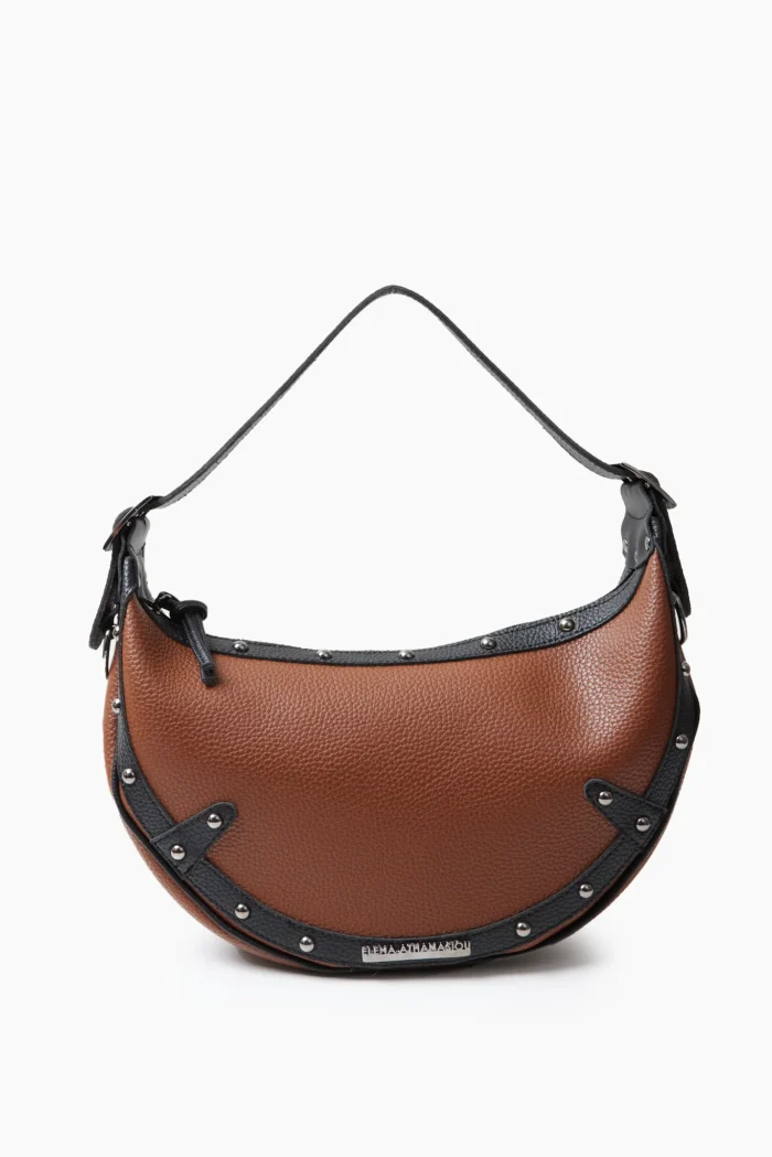 Hype Vegan Baguette Bag Καφε - Image 2