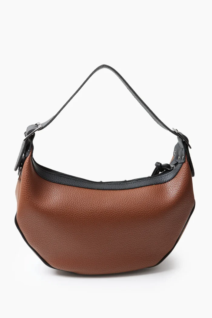 Hype Vegan Baguette Bag Καφε - Image 6