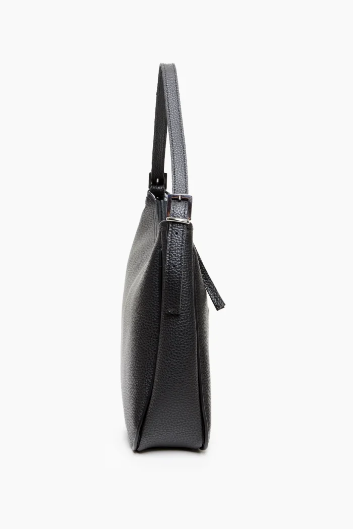 Vintage Baguette Bag Μαύρη Xl - Image 4