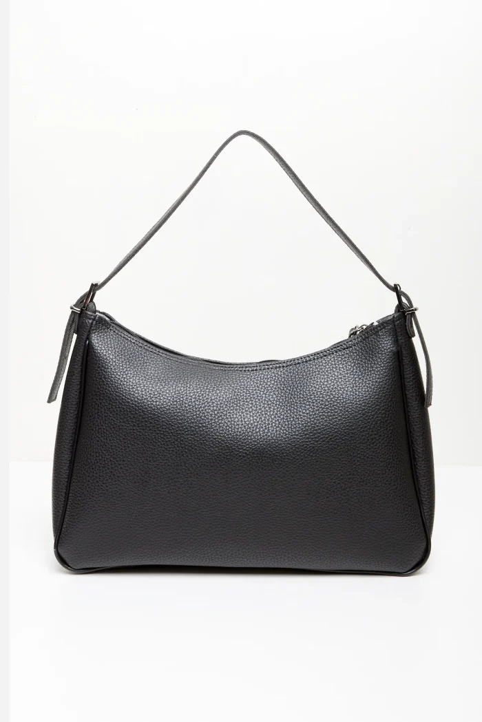 Vintage Baguette Bag Μαύρη Xl - Image 5