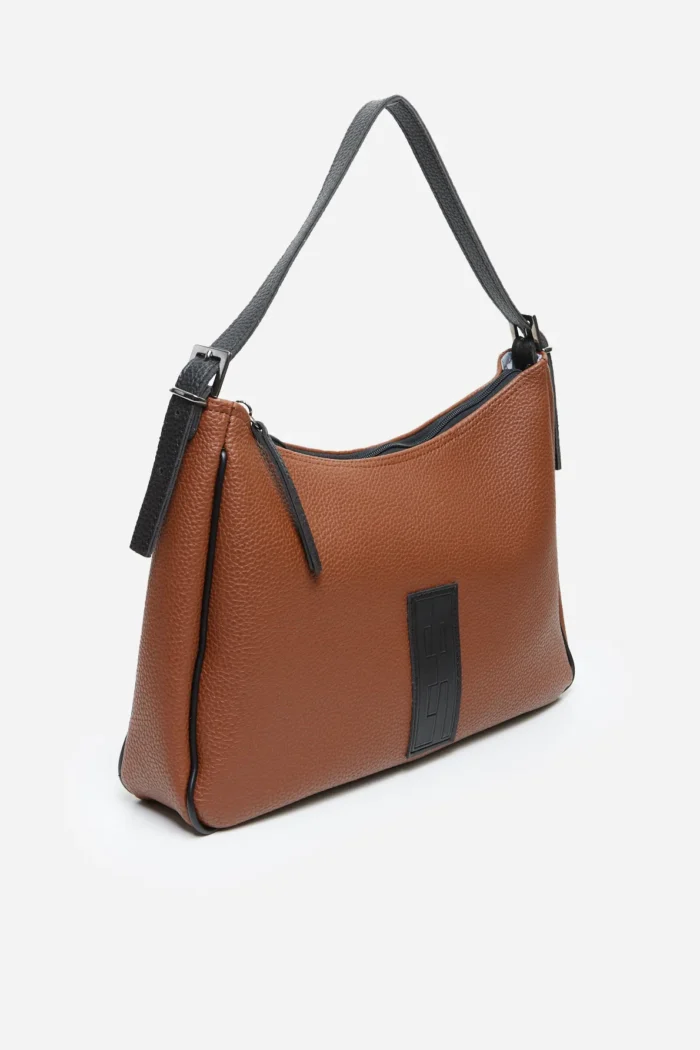 Vintage Baguette Bag Καφέ Xl - Image 2