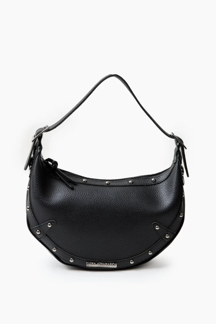 Hype Vegan Baguette Bag Μαυρη - Image 2