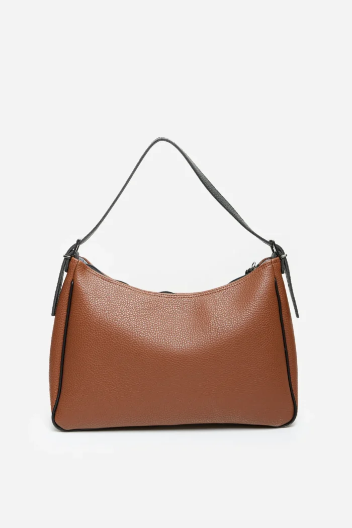 Vintage Baguette Bag Καφέ Xl - Image 3