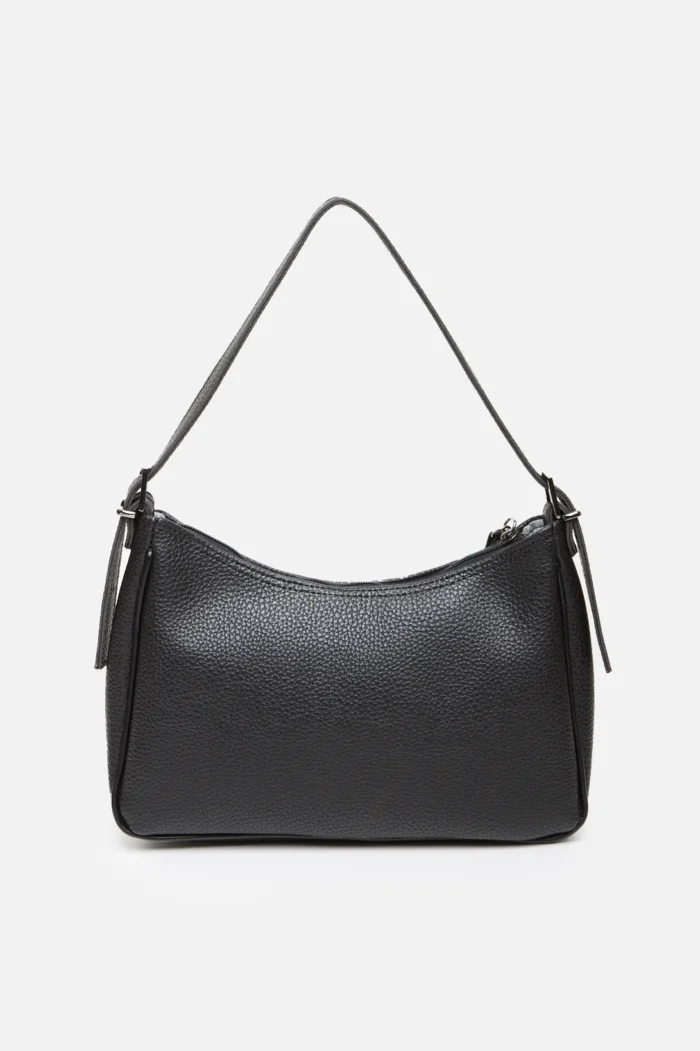 Vintage Baguette Bag Μαύρη Small - Image 3