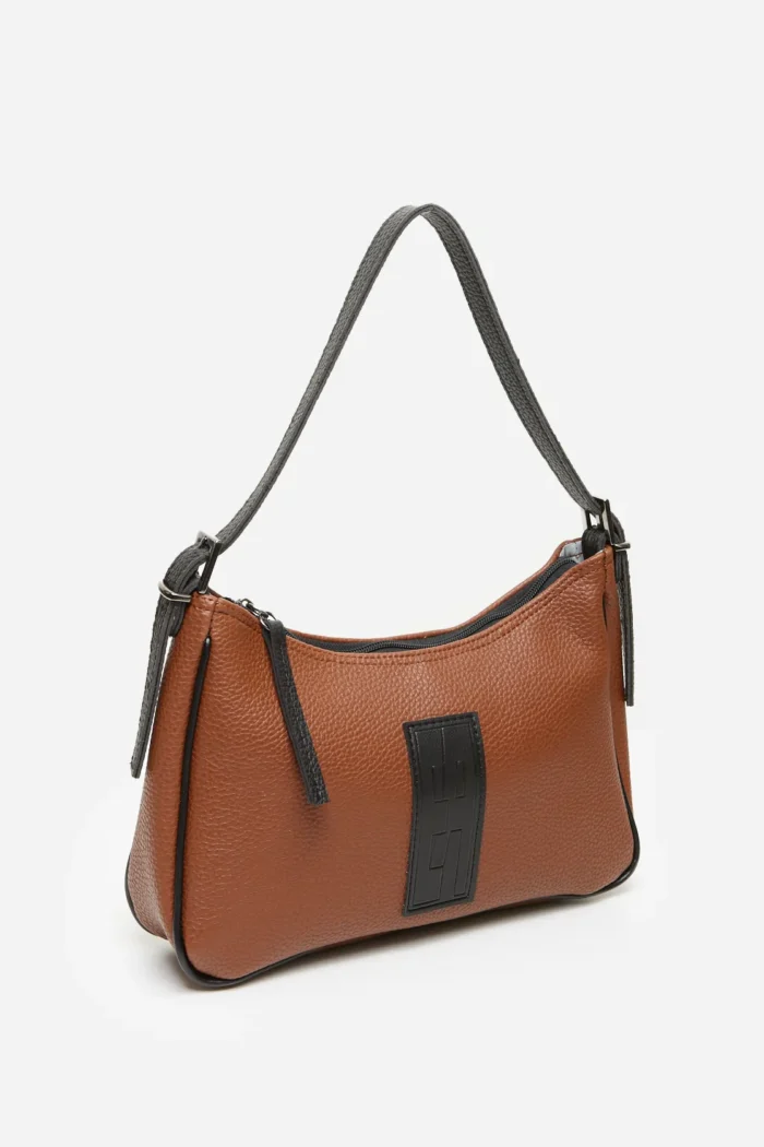 Vintage Baguette Bag Καφέ Small - Image 2