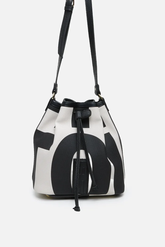 In The Name Ea Logo Pouch Bag Μπεζ - Image 5