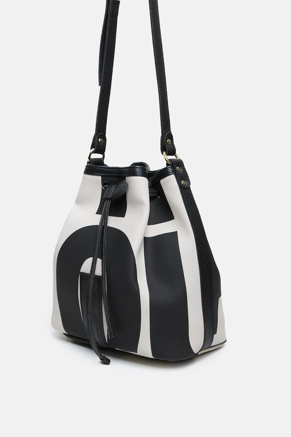 In The Name Ea Logo Pouch Bag Μπεζ - Image 1