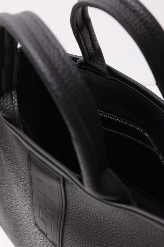 Crosstote Τσάντα Χειρος Μαύρη Large - Image 2