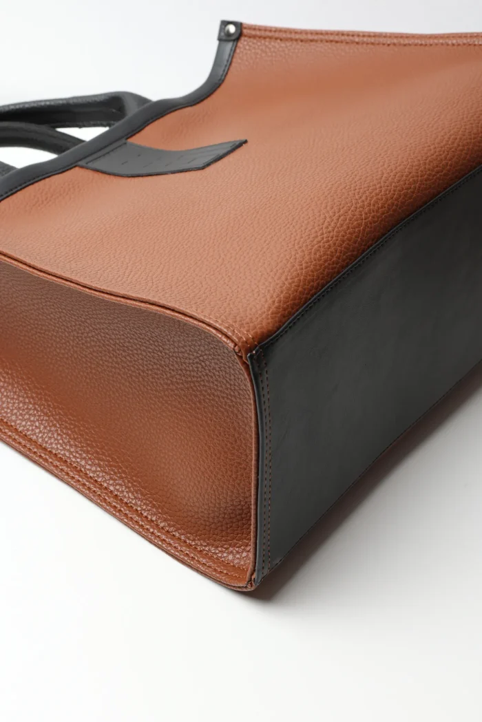 Crosstote Τσάντα Χειρος Καφε Small - Image 7