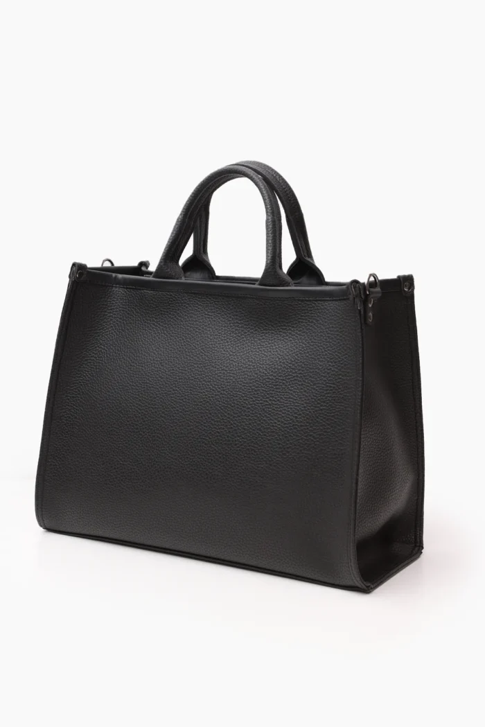 Crosstote Τσάντα Χειρος Μαύρη Small - Image 3