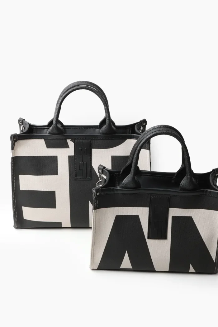 Crosstote Ea Logo Τσάντα Χειρος Καφε Small - Image 3