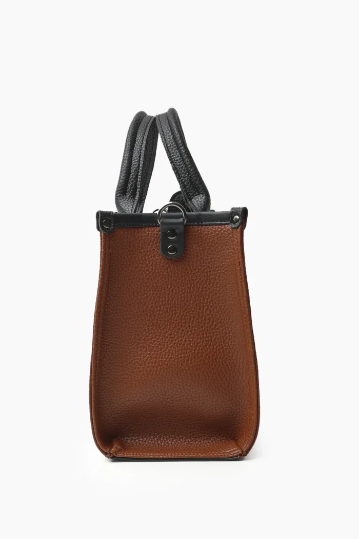 Crosstote Τσάντα Χειρος Καφε Small - Image 3