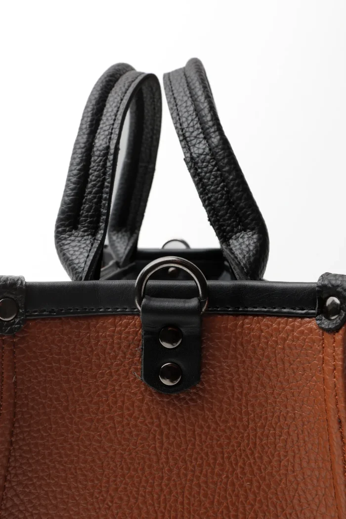 Crosstote Τσάντα Χειρος Καφε Small - Image 5