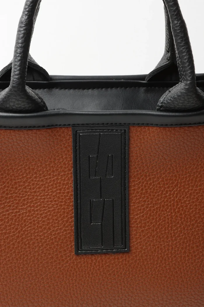 Crosstote Τσάντα Χειρος Καφε Small - Image 6