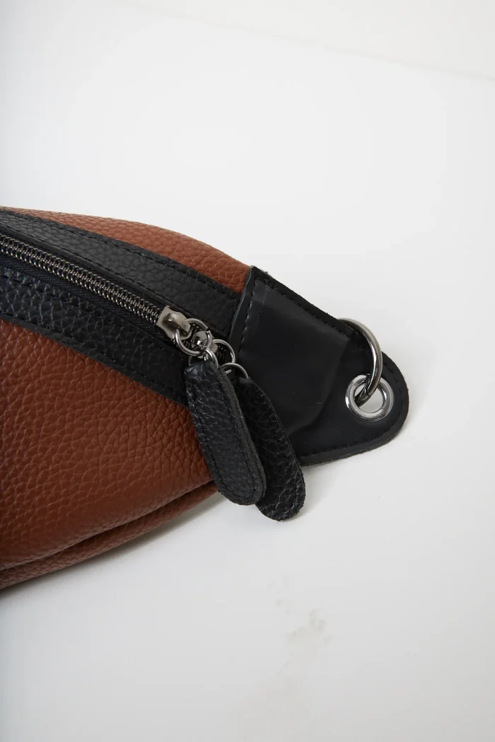 Body Bag Τσάντα Χιαστι Καφε - Image 6