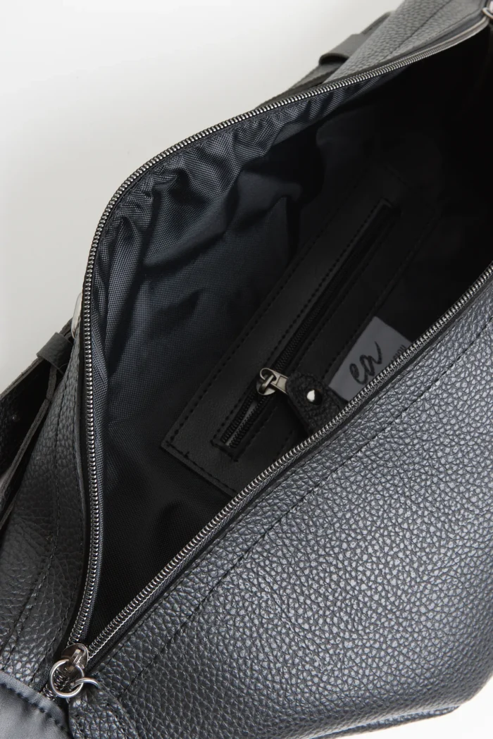 Body Bag Τσάντα Χιαστι Μαυρη - Image 5