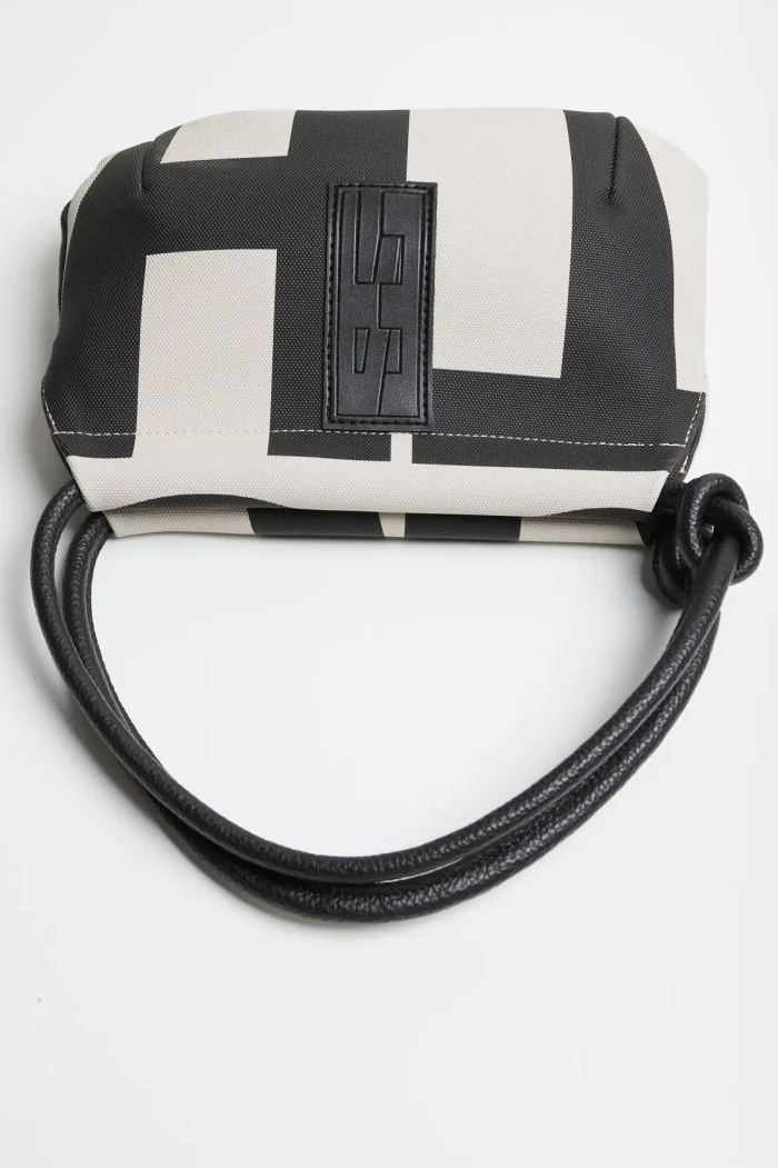 In The Name Ea Logo Τσάντα Ώμου Μπεζ Small - Image 4