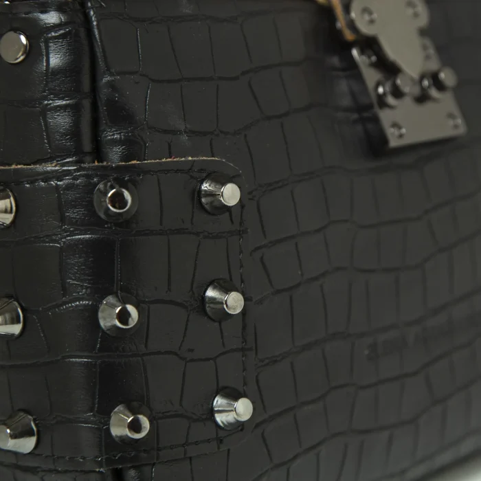 City Lady Croco Clutch Bags Μαυρη - Image 3