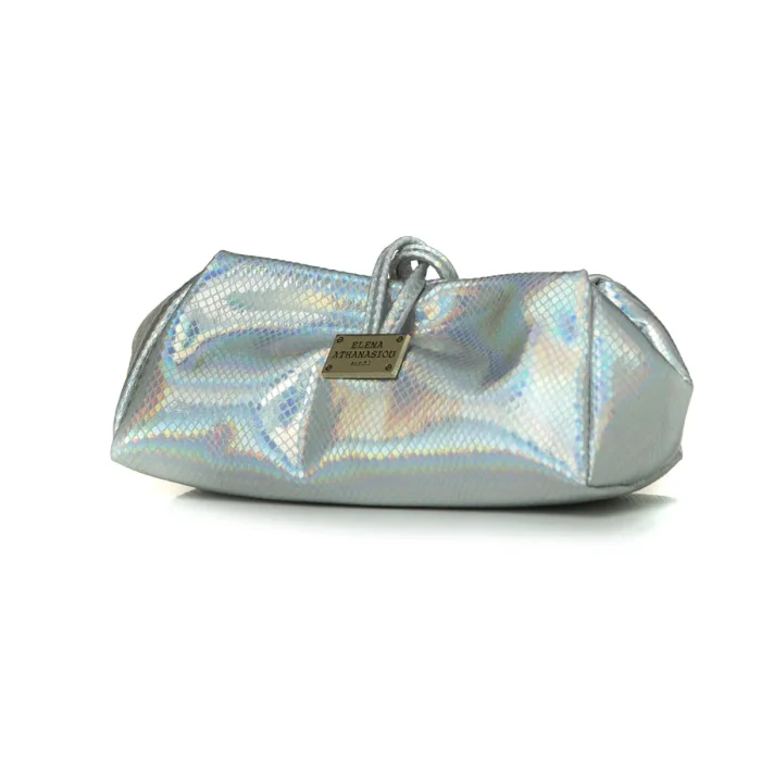 Lunchbag Glitter Τσάντα Εξοδου Silver Large - Image 2