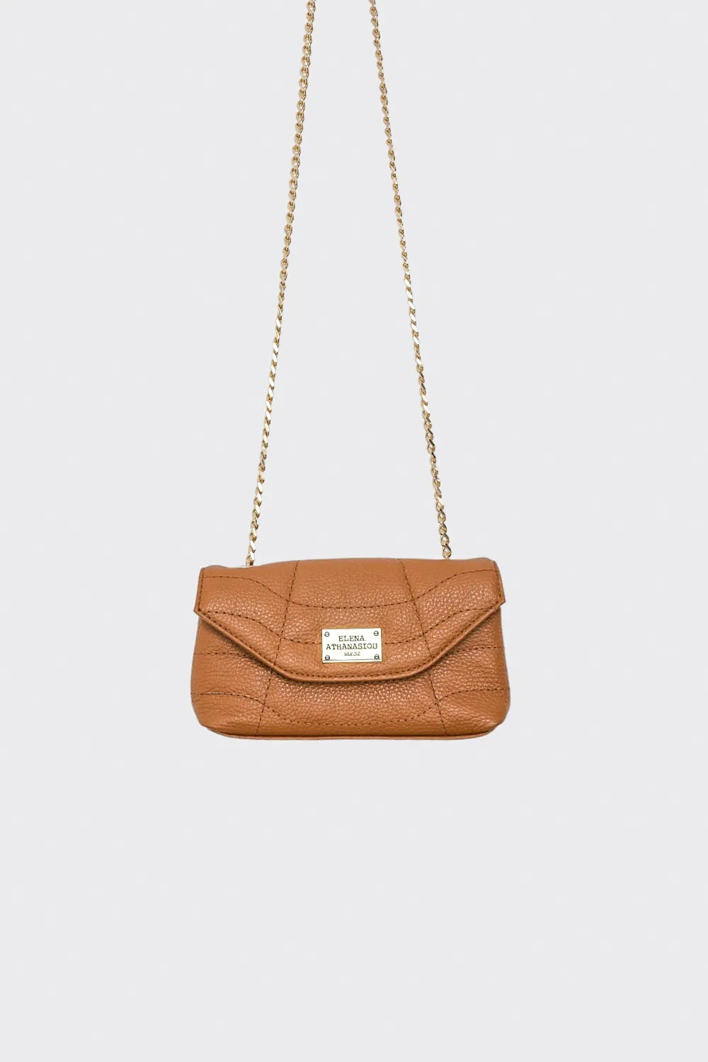 Mini Phone Bag Κονιάκ - Image 1