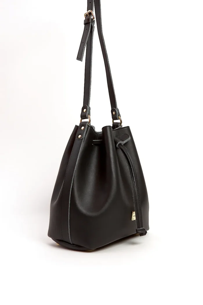 Basic Pouch Bag Μαύρη - Image 2