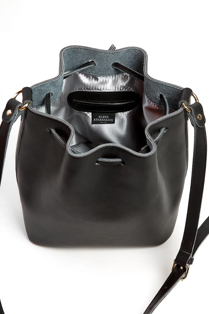 Basic Pouch Bag Μαύρη - Image 3