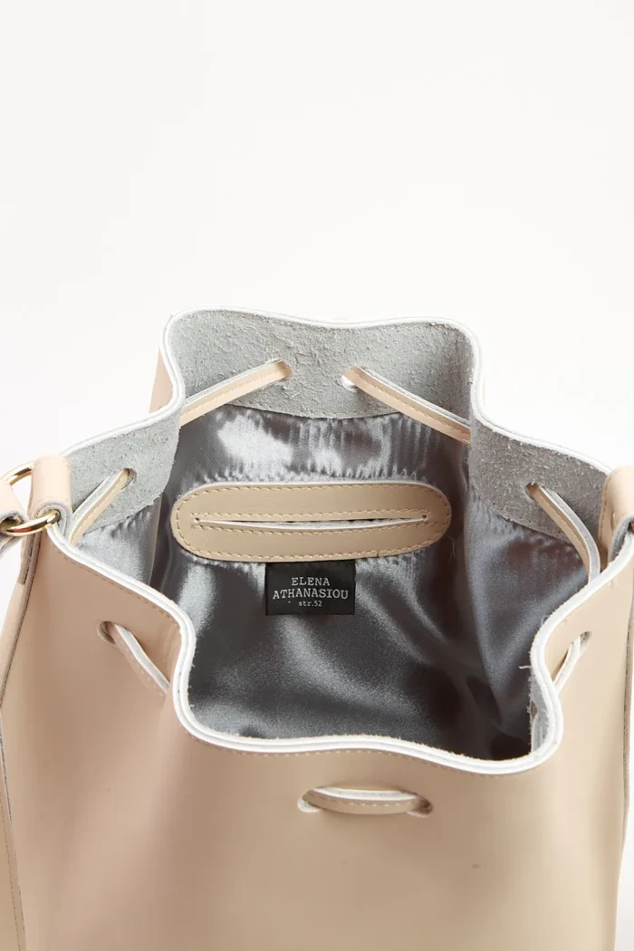 Basic Pouch Bag Μπεζ - Image 5