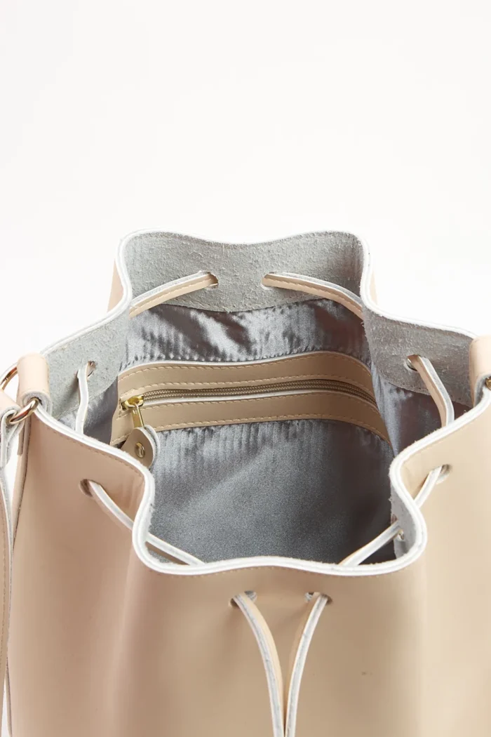 Basic Pouch Bag Μπεζ - Image 4