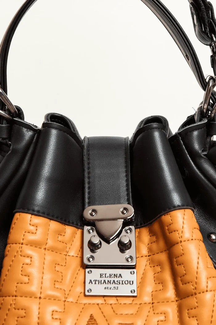 Rebel Logo Pouch Bag Κονιάκ - Image 4