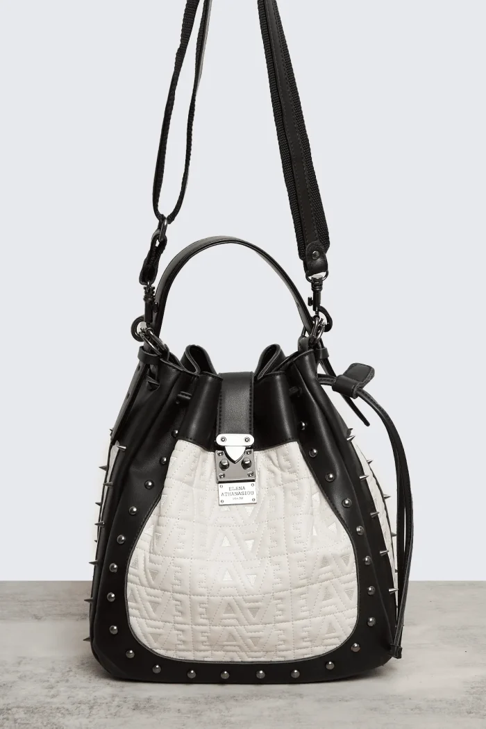 Rebel Logo Pouch Bag Λευκό - Image 6