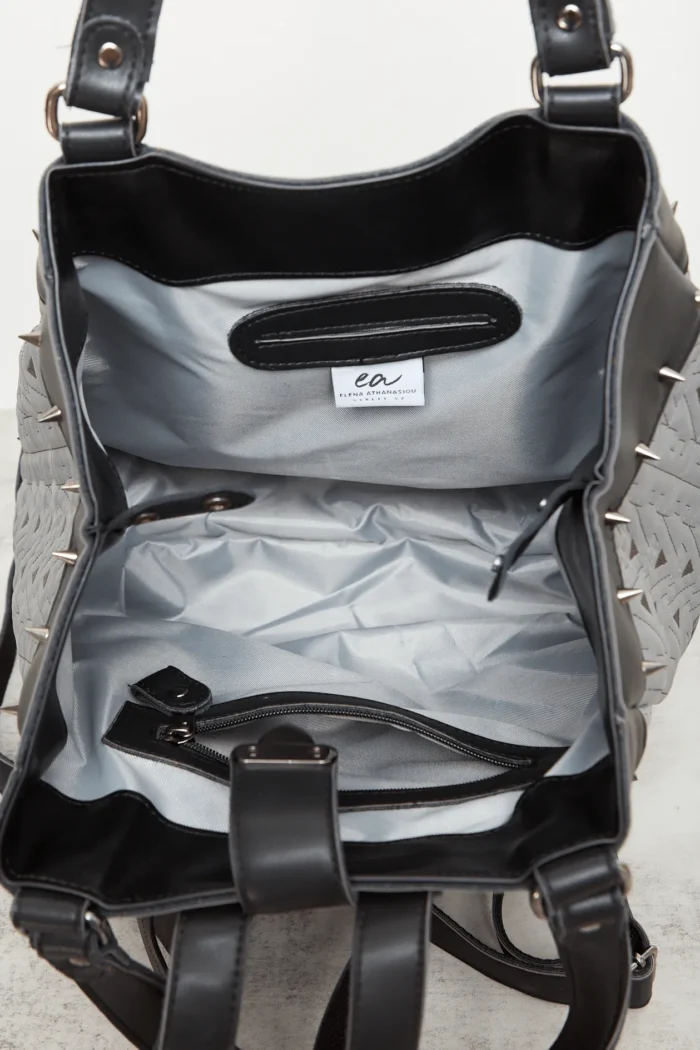 Comfort Rebel Logo Backpack Γυναικείο Γκρι - Image 6