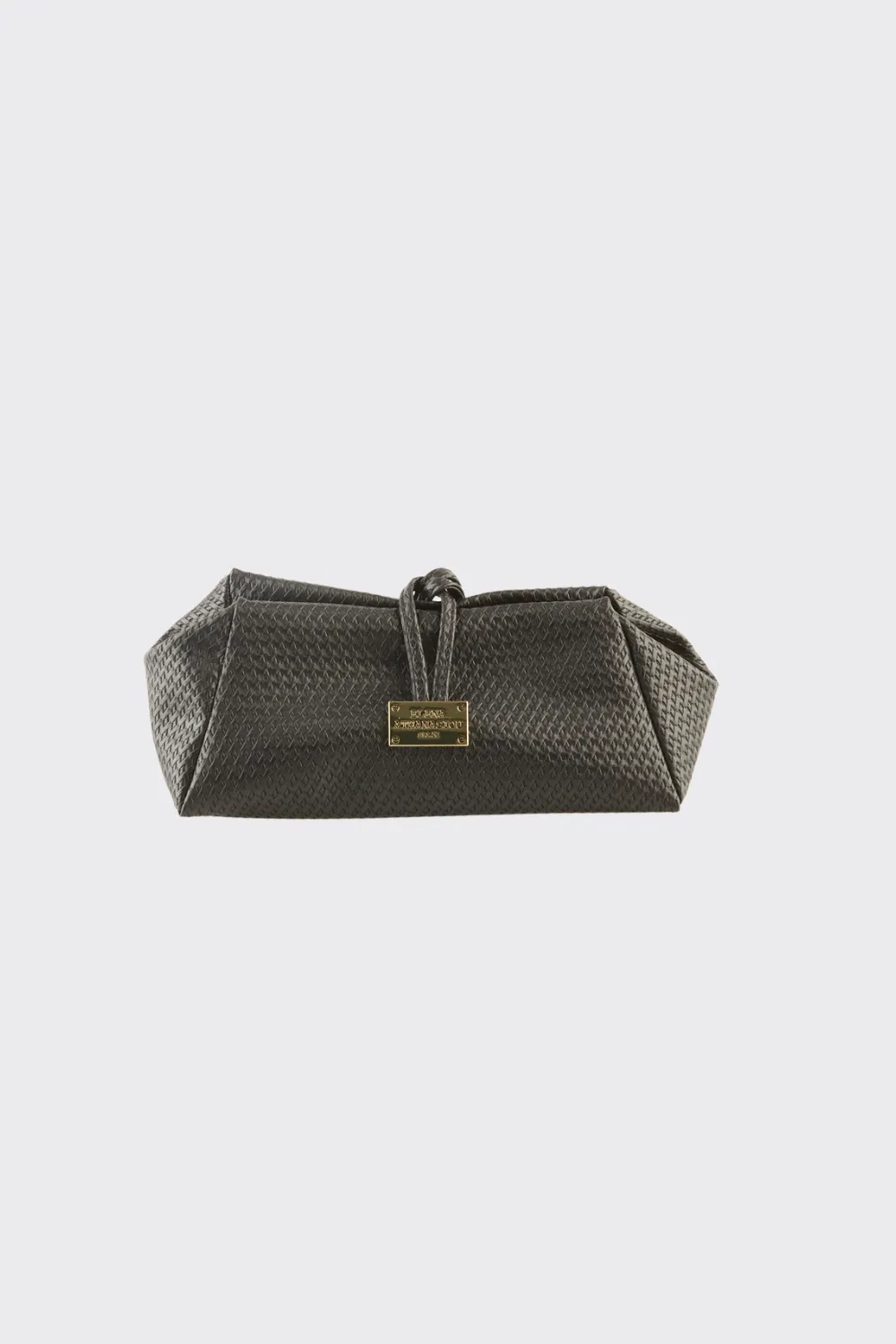 Lunchbag Straw Τσάντα Εξοδου Μαυρη - Image 1