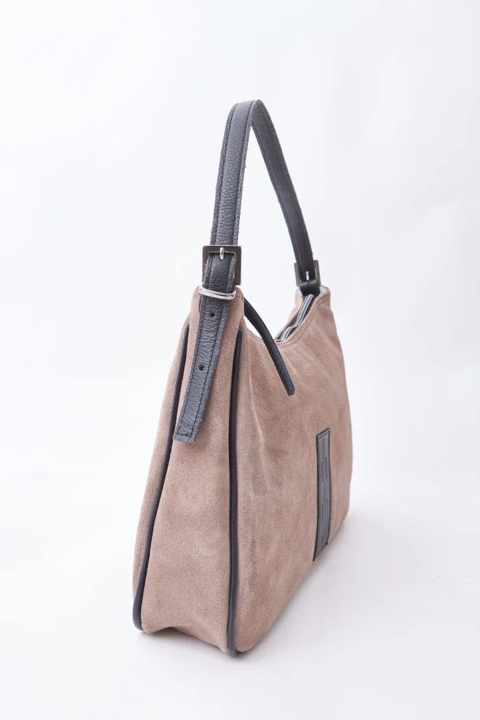 Vintage Baguette Bag Κακάο Xl - Image 2