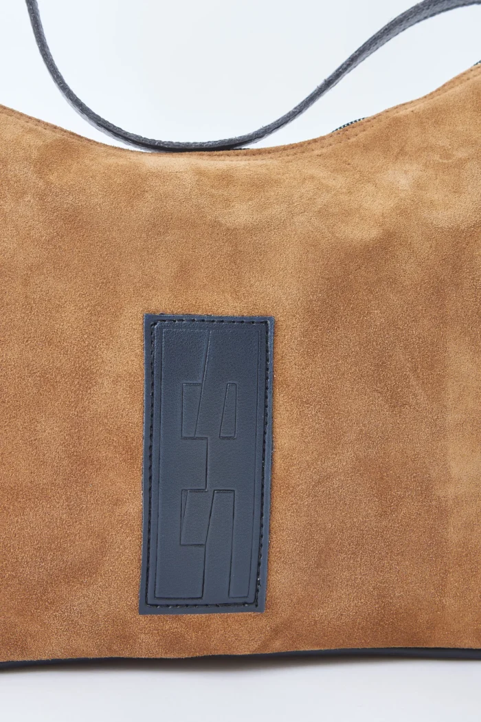 Vintage Baguette Bag Κάμελ Xl - Image 3