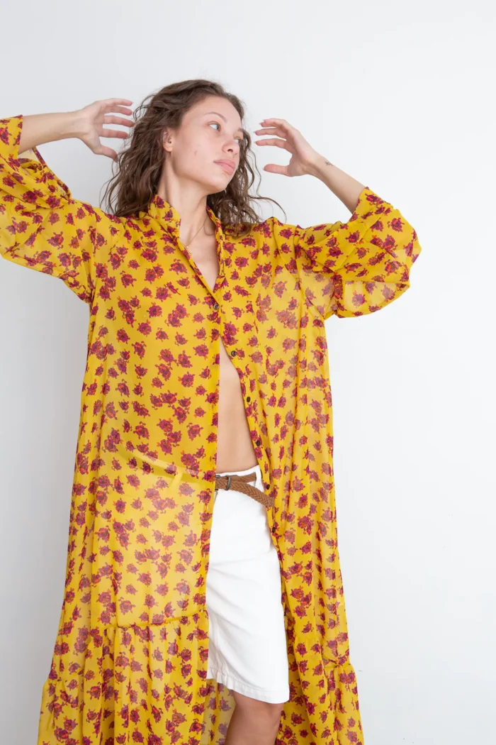 Elodie Κιμονό Apparel Lime - Image 2