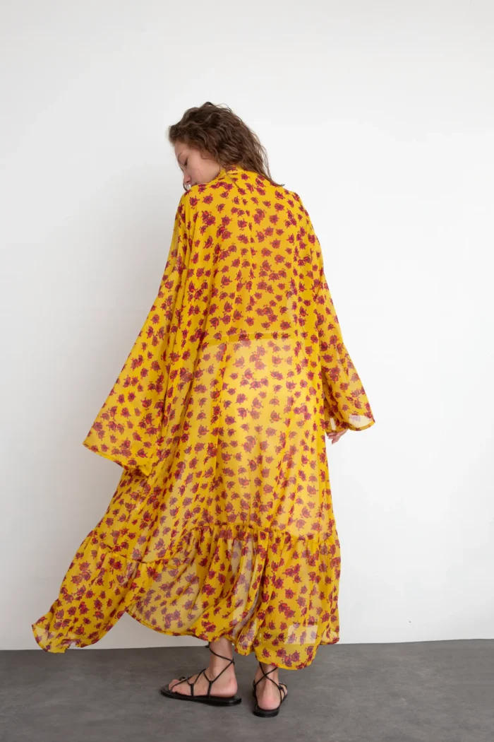 Elodie Κιμονό Apparel Lime - Image 3