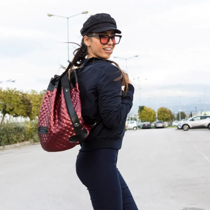 S. Cap Backpack Γυναικείο Μπορντω - Image 3