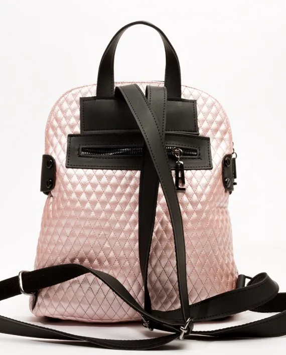 Biker Glitter Backpack Γυναικείο Ροζ - Image 4