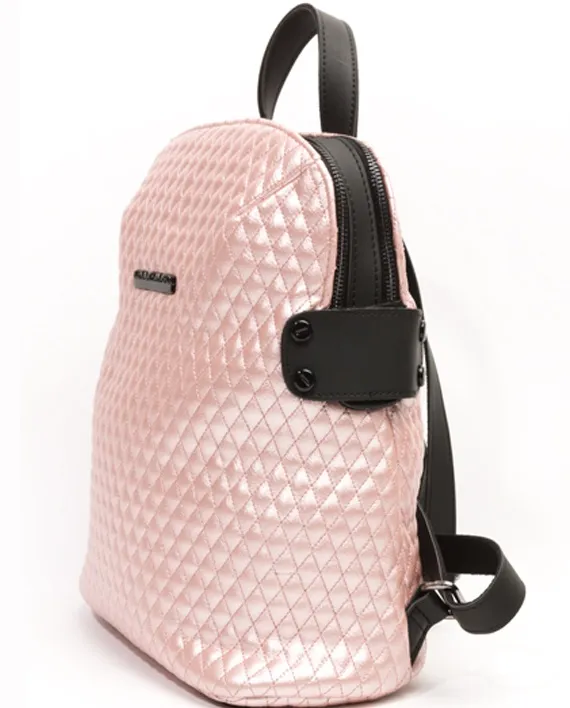 Biker Glitter Backpack Γυναικείο Ροζ - Image 3