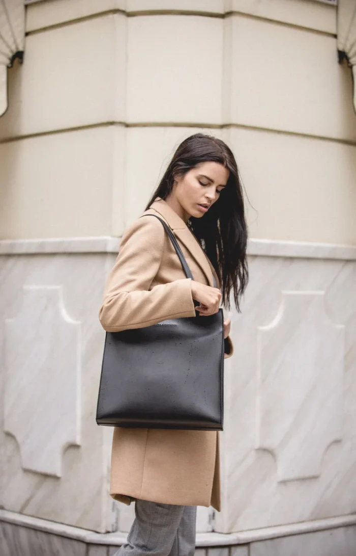 Purity Shopper Bag Μαύρη - Image 2