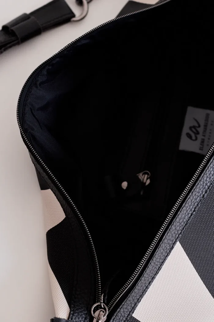 Body Bag Large Τσάντα Χιαστι Ea Logo Beige - Image 6