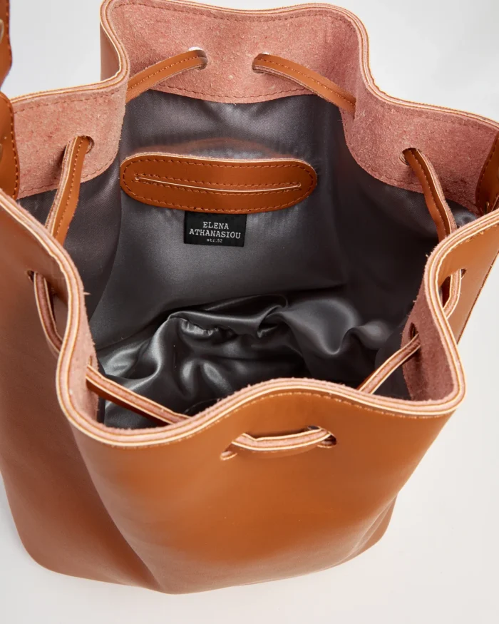 Basic Pouch Bag Κονιάκ - Image 4