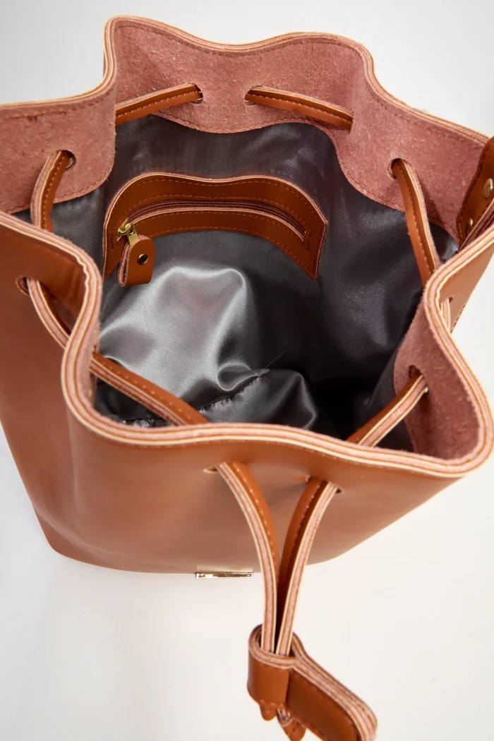 Basic Pouch Bag Κονιάκ - Image 3