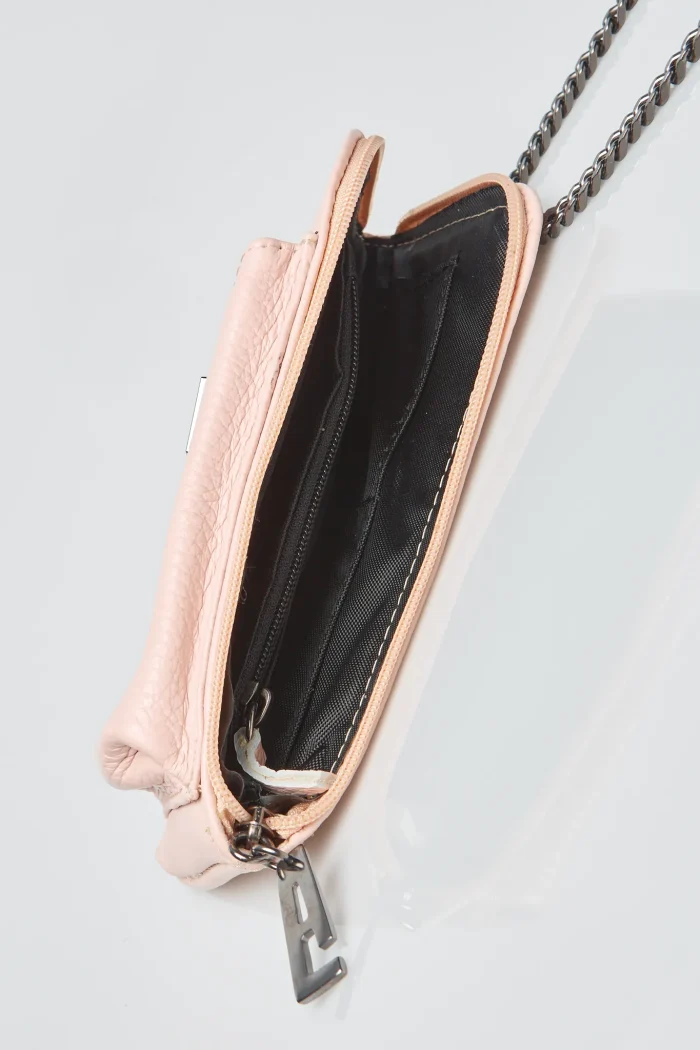 Chain Wallet Phone Bag Ρόζ - Image 8