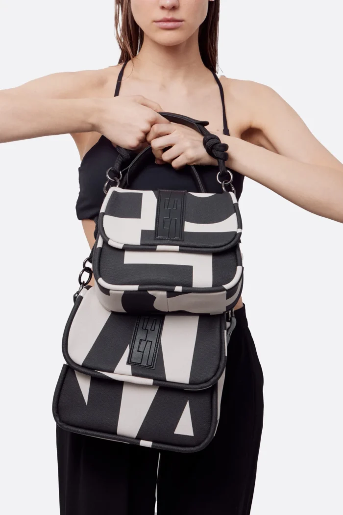 Messenger Combo Τσάντα Χιαστι Μπεζ Large - Image 5