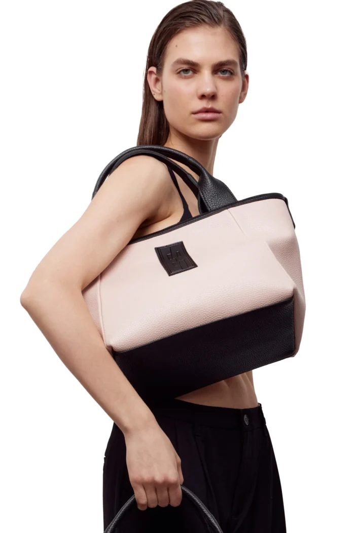 Classy Handbag Τσάντα Χειρος Ροζ - Image 2