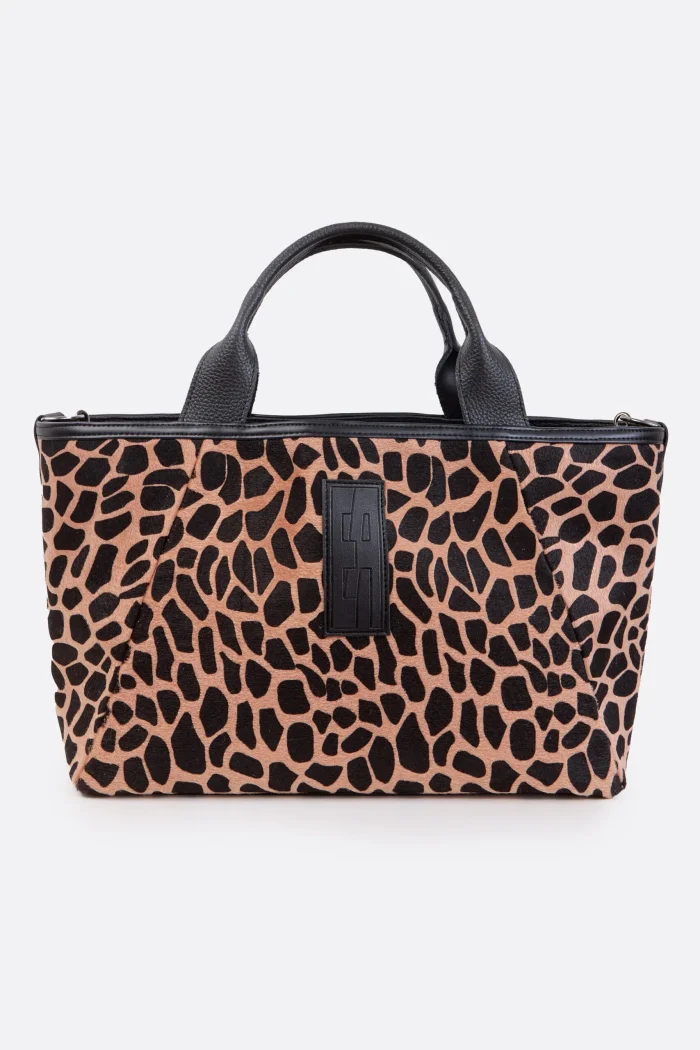 Classy Tote & Shopper Bag Jungle Peach - Image 2